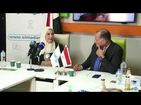 د. نيفين القباج وزيرة التضامن الإجتماعي في ضيافة موقع المدار