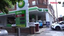 Desabastecimiento de combustible en las gasolineras de Londres