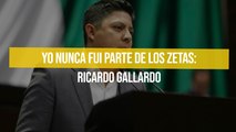 Yo nunca fui parte de Los Zetas: Ricardo Gallardo