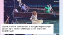 Julia Roberts : Robes de soirée et sourires XXL pour un tournage surprise en plein Paris
