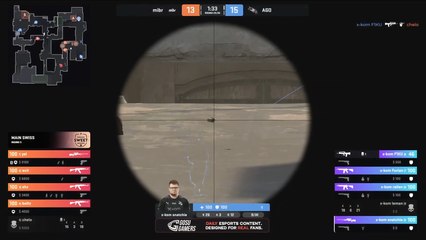 CSGO: La genialidad de un partido competitivo con un pase entre compañeros mejor que en la Eurocopa