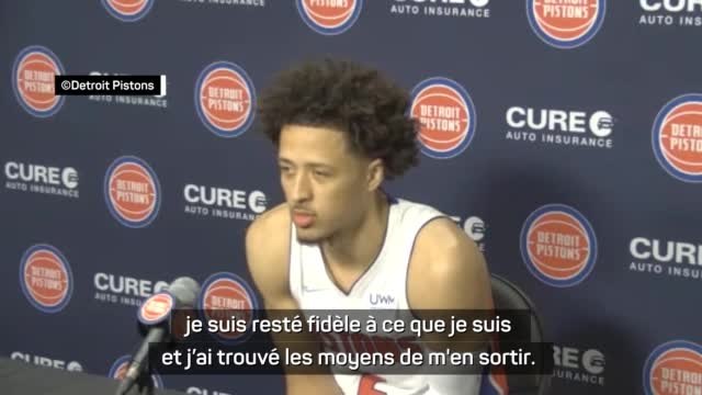Pistons - Cunningham : J'ai été numéro 1 de la Draft, c'est bien pour une raison