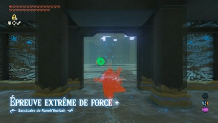 Zelda Breath of the Wild DLC 2 - Prélude Sanctuaire Runeh'Koribah