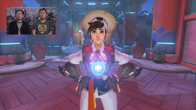 Overwatch, nouvel an lunaire, cochon, skins Tracer, Orisa, Brigitte
