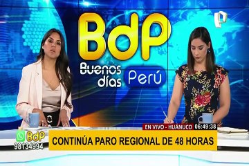 Huánuco: Trabajadores de Construcción Civil advirtieron que extenderían paro a 72 horas