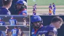 KKR vs DC: R Ashwin & Tim Southee Big Fight, Morgan Intervenes   - Video