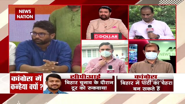 Congress में शामिल हुए कन्हैया कुमार, जिग्नेश मेवाणी Congress के लिए करेंगे काम