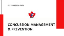 Concussion Webinar