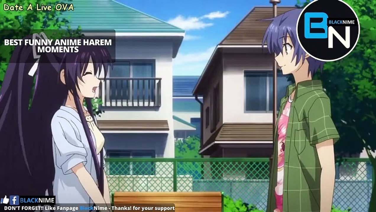BEST FUNNY ANIME HAREM MOMENTS