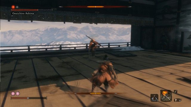 Guide Sekiro Shadows Die Twice : Genichiro Ashina, boss, soluce, astuce