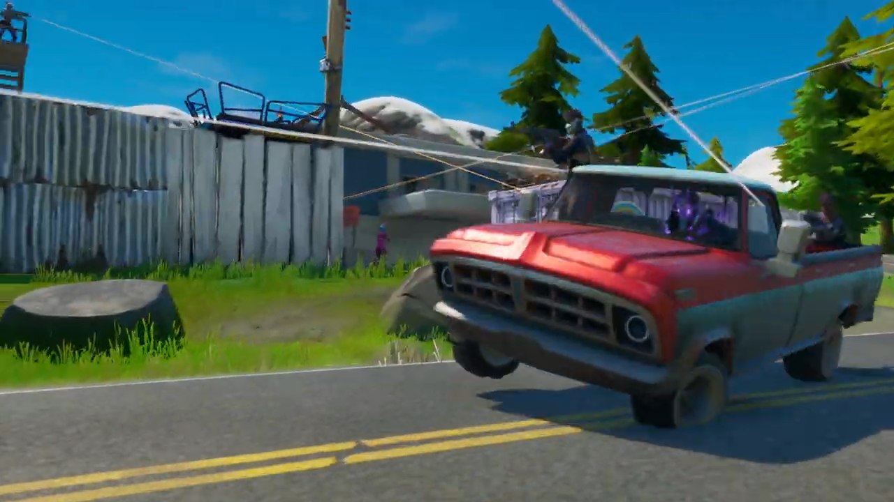 Fortnite : date arrivée des voitures, mise à jour "Folle Virée"