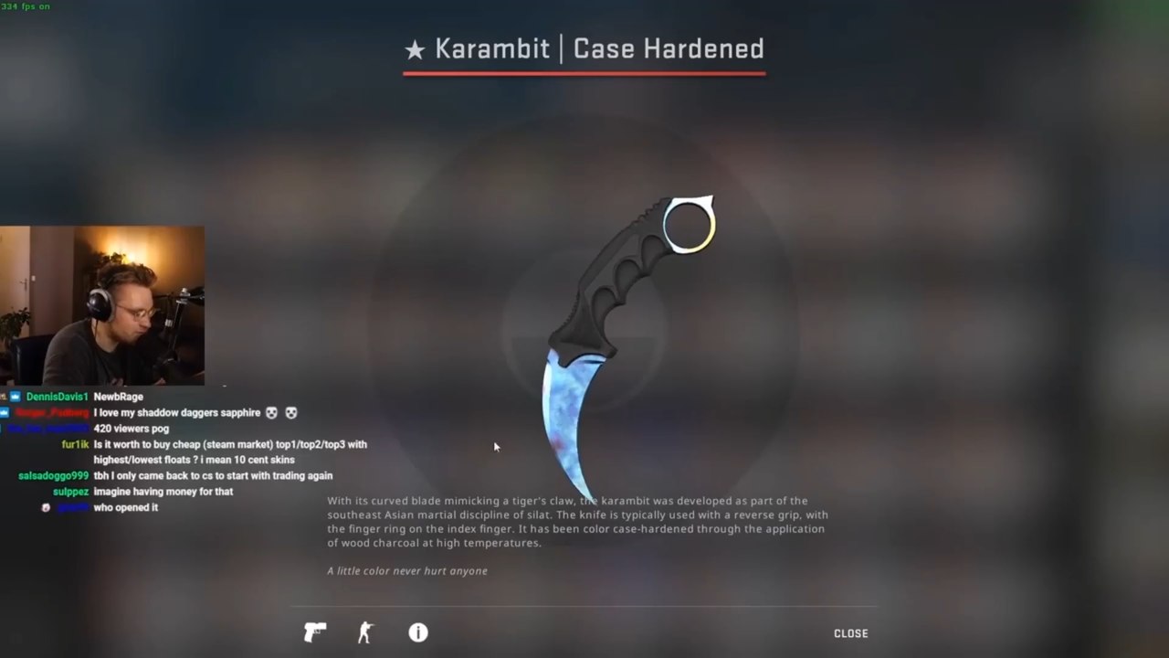CSGO: Esta sería la skin más cara de la historia si llegase a venderse