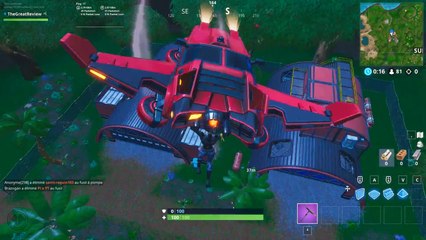 Fortnite : un geyser, une bulle mobile et une tyrolienne en une partie