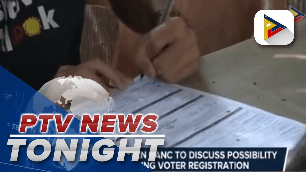 Long queues seen in voter registration venues; COMELEC en banc to discuss possibility of extending voter registration | via Rod Lagusad