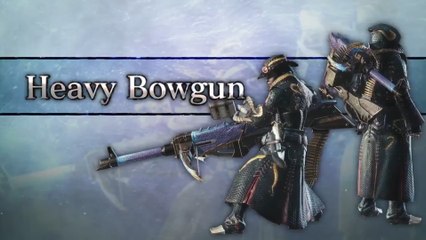 Monster Hunter World Iceborne : Fusarbalète lourd, Heavy bowgun, arme