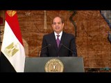 الرئيس عبد الفتاح السيسي يلقي كلمة بمناسبة ثورة 23 يول...