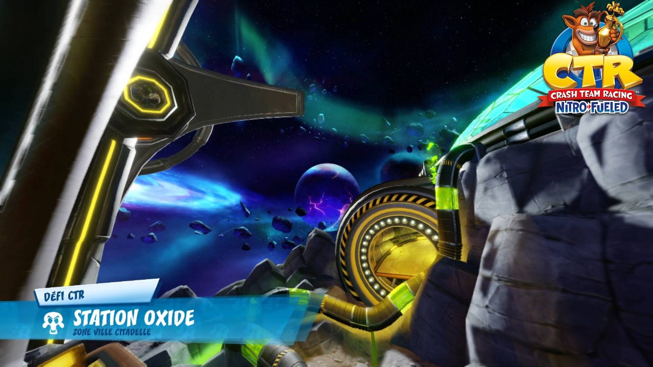 Défi lettres CTR - Station Oxide: guide Crash Team Racing Nitro-Fueled