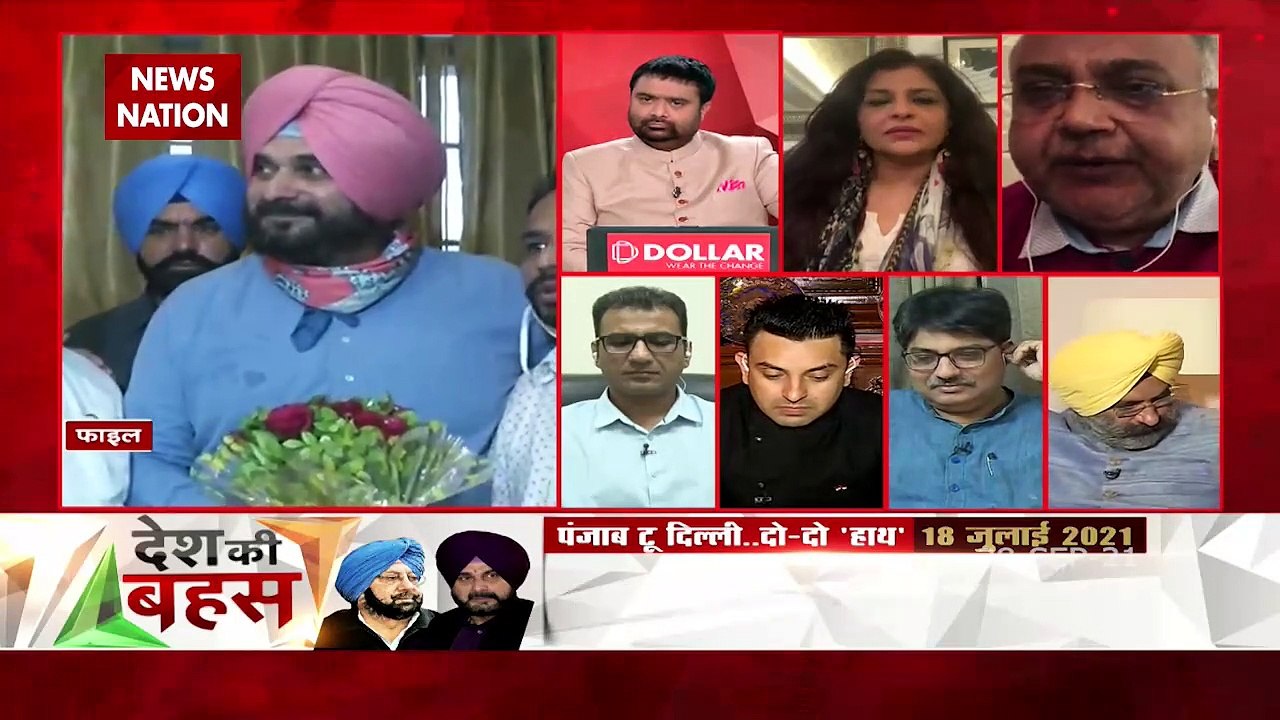 Desh Ki Bahas : Sidhu wanted CM post
