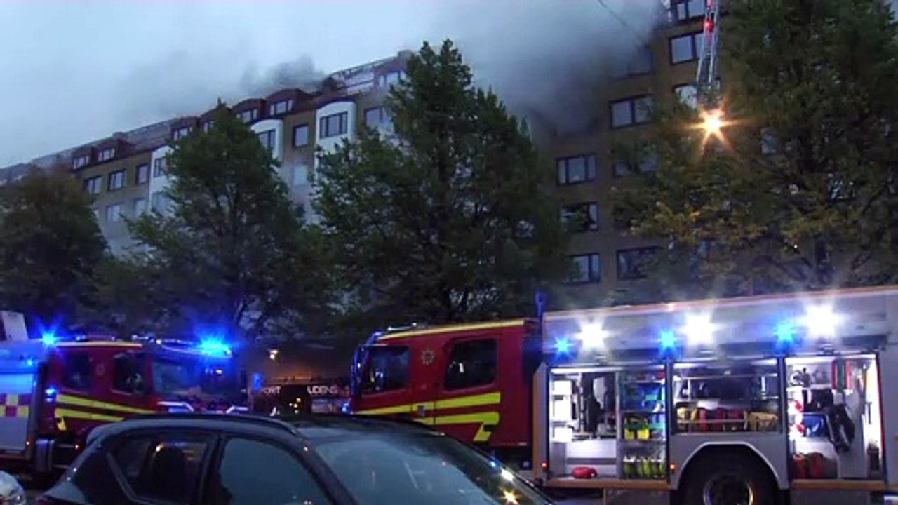 Suède : une bombe dans un immeuble ? Seize bles...