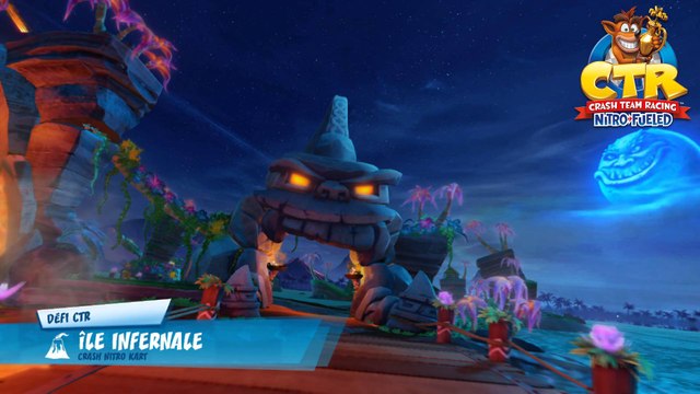 Défi lettres CTR - Île Infernale : guide Crash Team Racing Nitro-Fueled