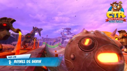 Défi lettres CTR - Ruines de Barin : guide Crash Team Racing Nitro-Fueled