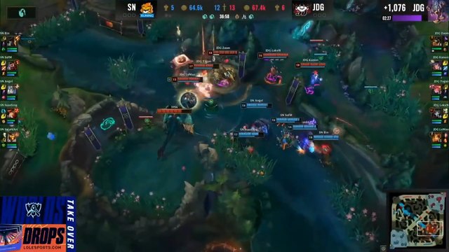 Recap du Jour 10 des Worlds 2020 de LoL : quart de finale JD Gaming vs Suning