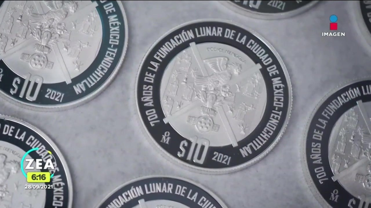 Banxico lanza seis monedas conmemorativas