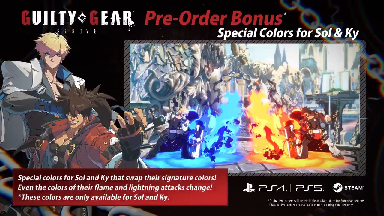 Le nouveau trailer de Guilty Gear Strive est sorti !