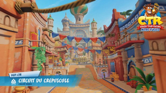 Défi CTR - Circuit du Crépuscule : guide Crash Team Racing Nitro-Fueled