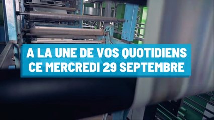 Pourquoi vous ne devez pas rater nos éditions de ce mercredi 29 septembre