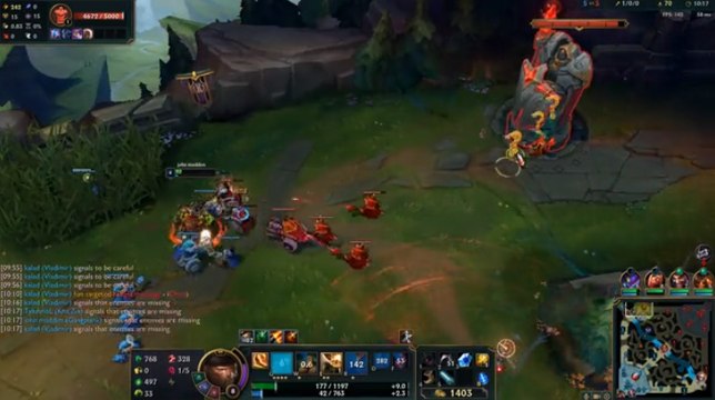 LoL : Comment un bug sur un sbire a sauvé un joueur