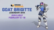 Overwatch League : le skin légendaire Goat pour Brigitte est disponible