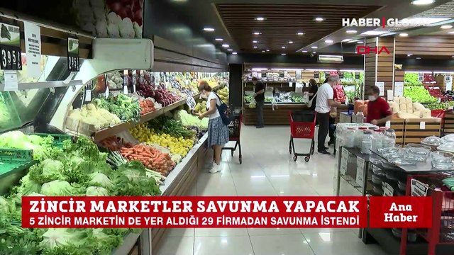 Zincir marketler savunma verecek