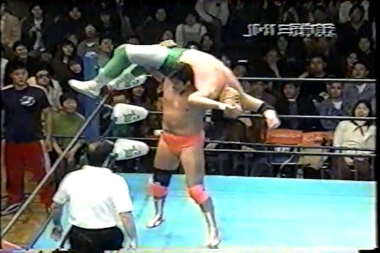 1998.10.24 全日本プロレス 小橋健太&新崎人生×三沢光晴&大森隆男 AJPW AJPW Kenta Kobashi ＆ Jinsei Shinzaki × Mitsuharu Misawa ＆ Takao Omori