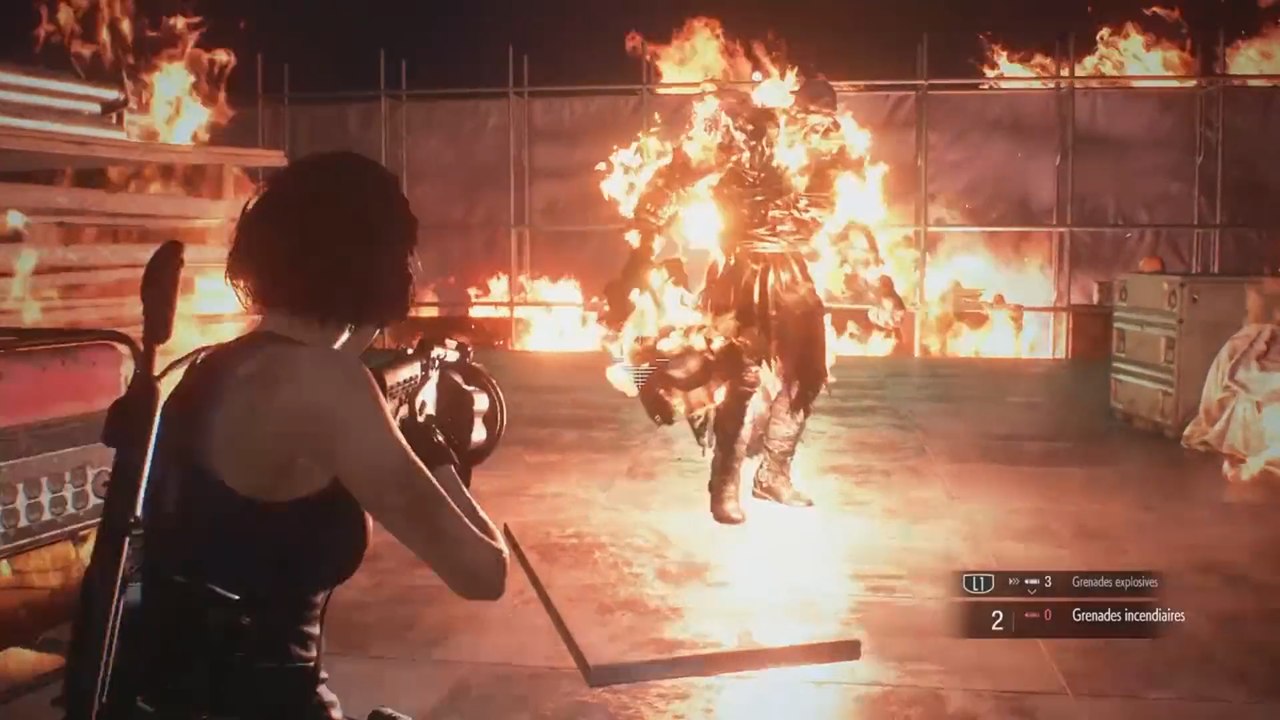 Walkthrough vidéo Resident Evil 3 : Remake, partie 1 : Raccoon City et 1ere forme du Nemesis