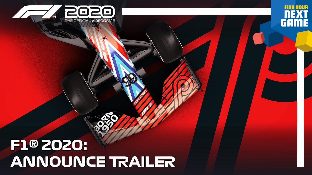 F1 2020 : trailer, MyTeam, ranking
