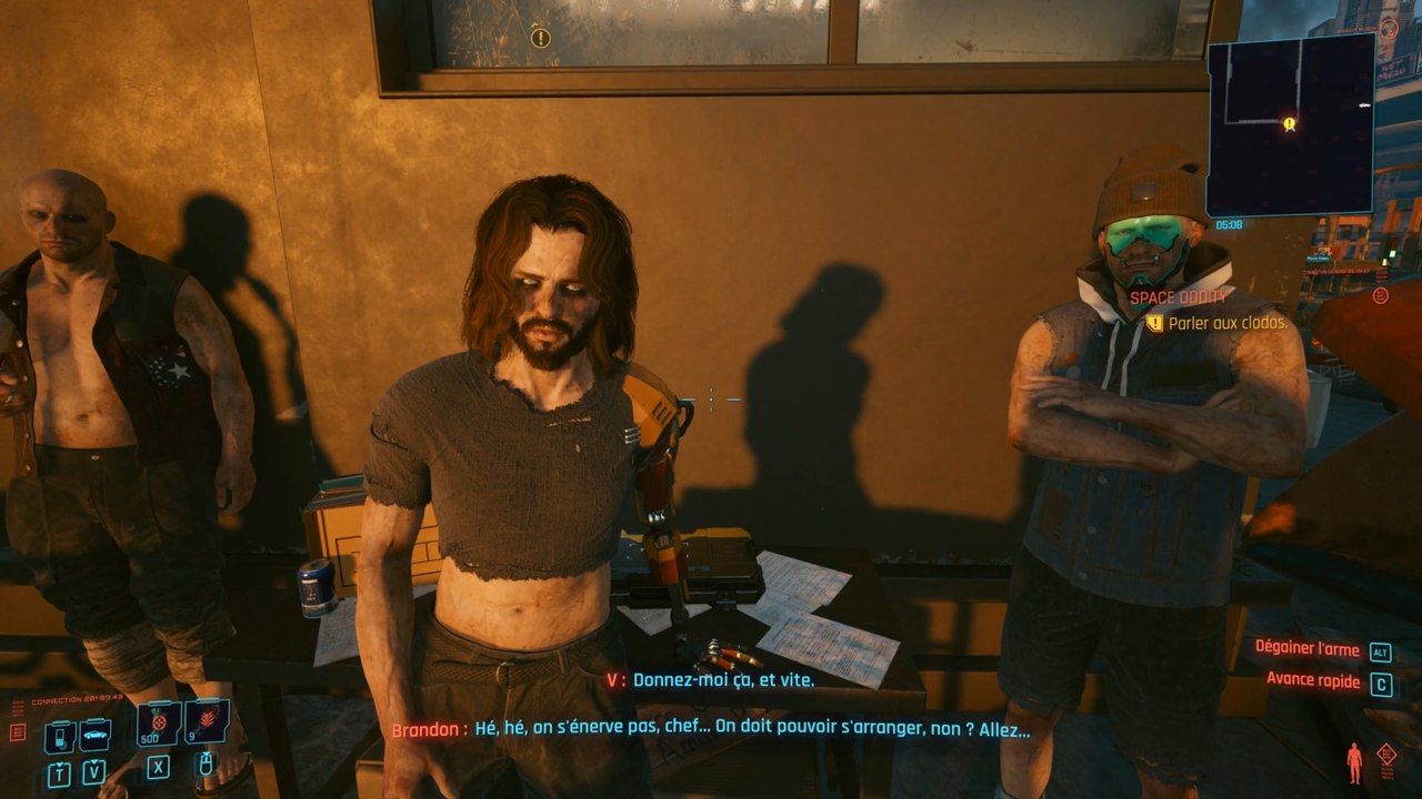 Space Oddity, Soluce Cyberpunk 2077 : Ancien glitch d'argent infini