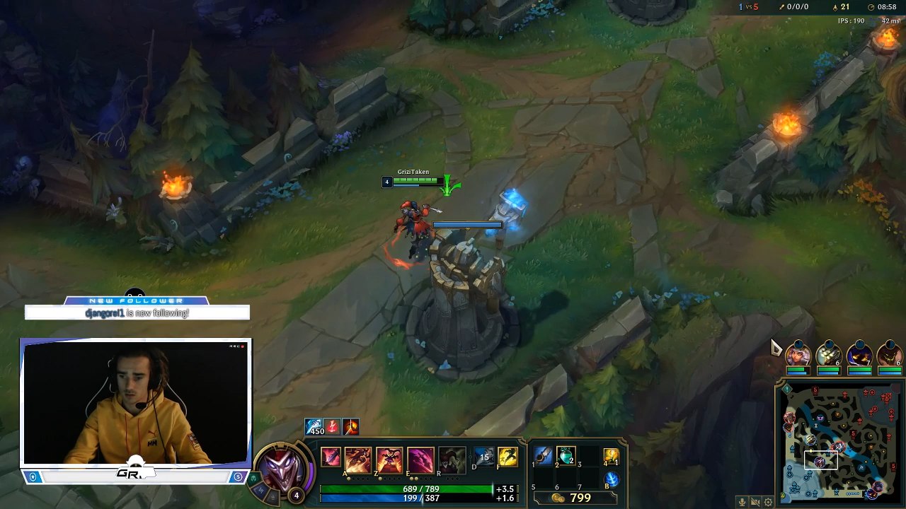 LoL : Antoine Griezmann s'essaie au stream avec son équipe, Grizi Esport