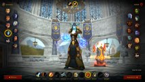 WoW Shadowlands : Écran de création de personnage animé