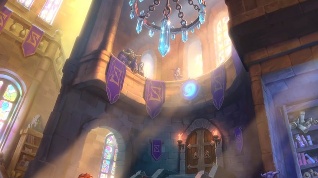 Hearthstone extension l'Académie de Scholomance : Etudes (Studies), nouveau type de carte