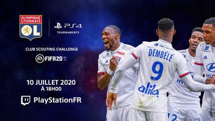 Suivez la finale du tournoi FIFA 20 de PlayStation et l'Olympique Lyonnais !