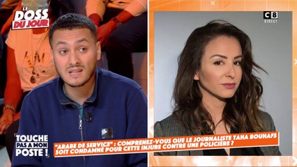 "Arabe de service" : Taha Bouhafs condamné à 1 500 euros d'amende : sa réaction dans TPMP