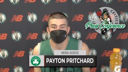 Payton Pritchard: "I'm Just Going To Compete. That's What I Always Do." | Practice Interview 9-28