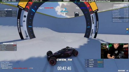 Trackmania Cup Online : Gwen remporte la victoire devant CarlJr et Bren