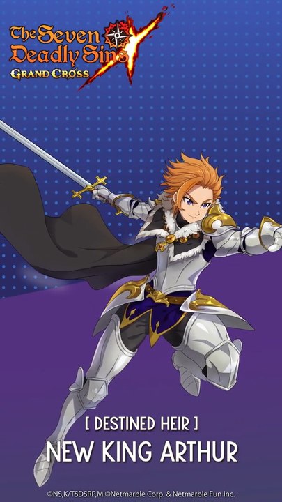 Seven Deadly Sins Grand Cross : mise à jour, nouveau Arthur