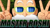 DBFZShow, nouveau personnage, Tortue Géniale, Muten Roshi, trailer