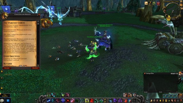 WoW : Garrosh n'insulte plus Sylvanas à la Forêt des Pins argentés dans Shadowlands