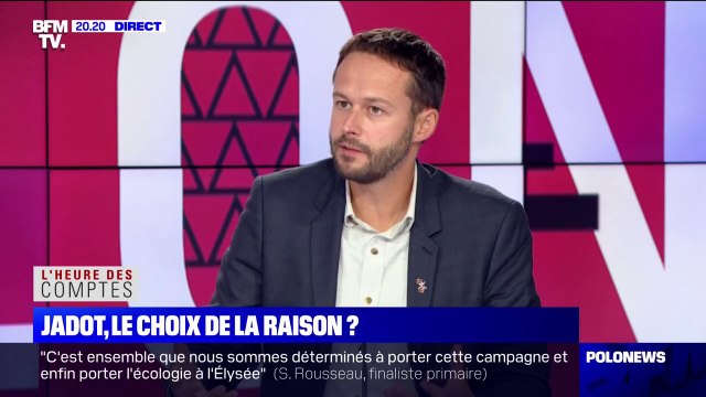 David Belliard (EELV): La question de la rupture est toujours portée par Sandrine Rousseau et aussi portée par Yannick Jadot