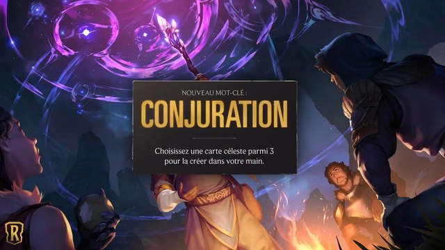 Legends of Runeterra - LoR : Aurelion Sol, Targon, Appel de la Montagne, Célestes, Conjuration