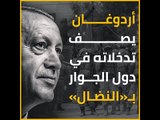 أردوغان يصف تدخلاته في دول الجوار بـ«النضال»